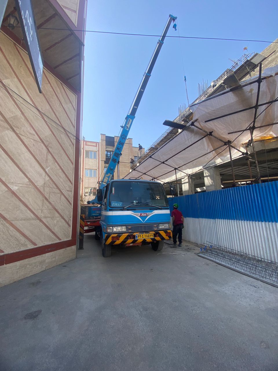 اجاره جرثقیل نجفی در غرب تهران