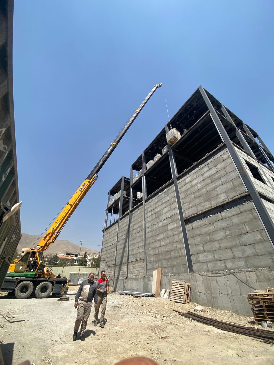 اجاره جرثقیل نجفی در غرب تهران