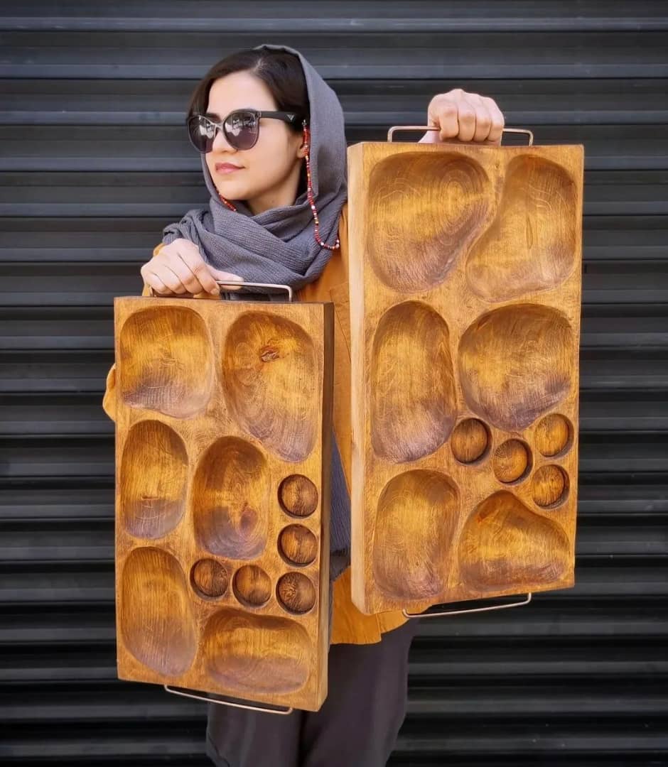 تولید کننده ظروف چوبی آرکا وودن در کاشان