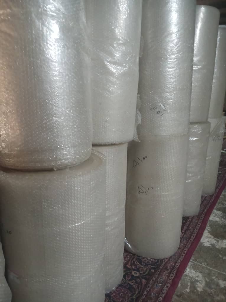 تولید و فروش نایلون حبابدار و ضربه گیر حبابینو حسنی جنوب تهران