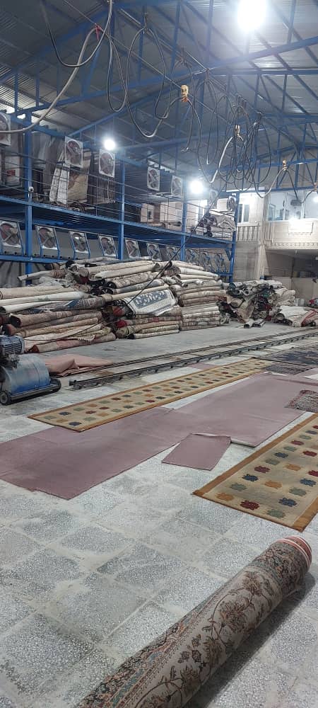 قالیشویی گلرنگ در قم