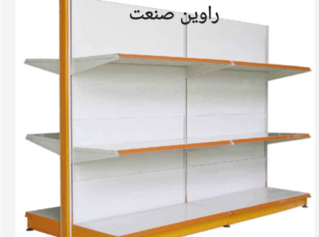 فروش و نصب قفسه فروشگاهی راوین صنعت در تهران