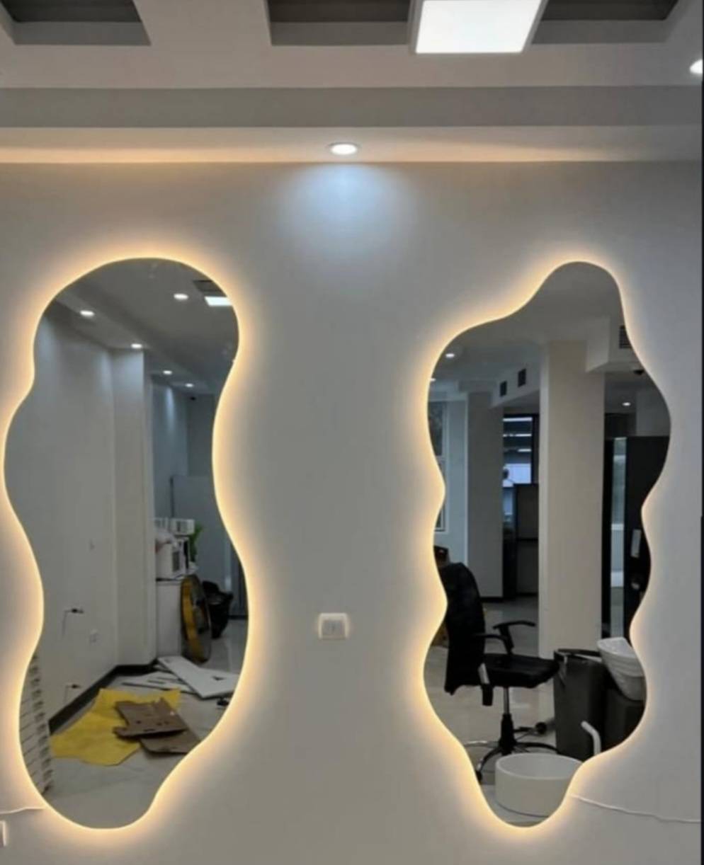 تولید آینه قدی و بک لایت قهرمان در دورود