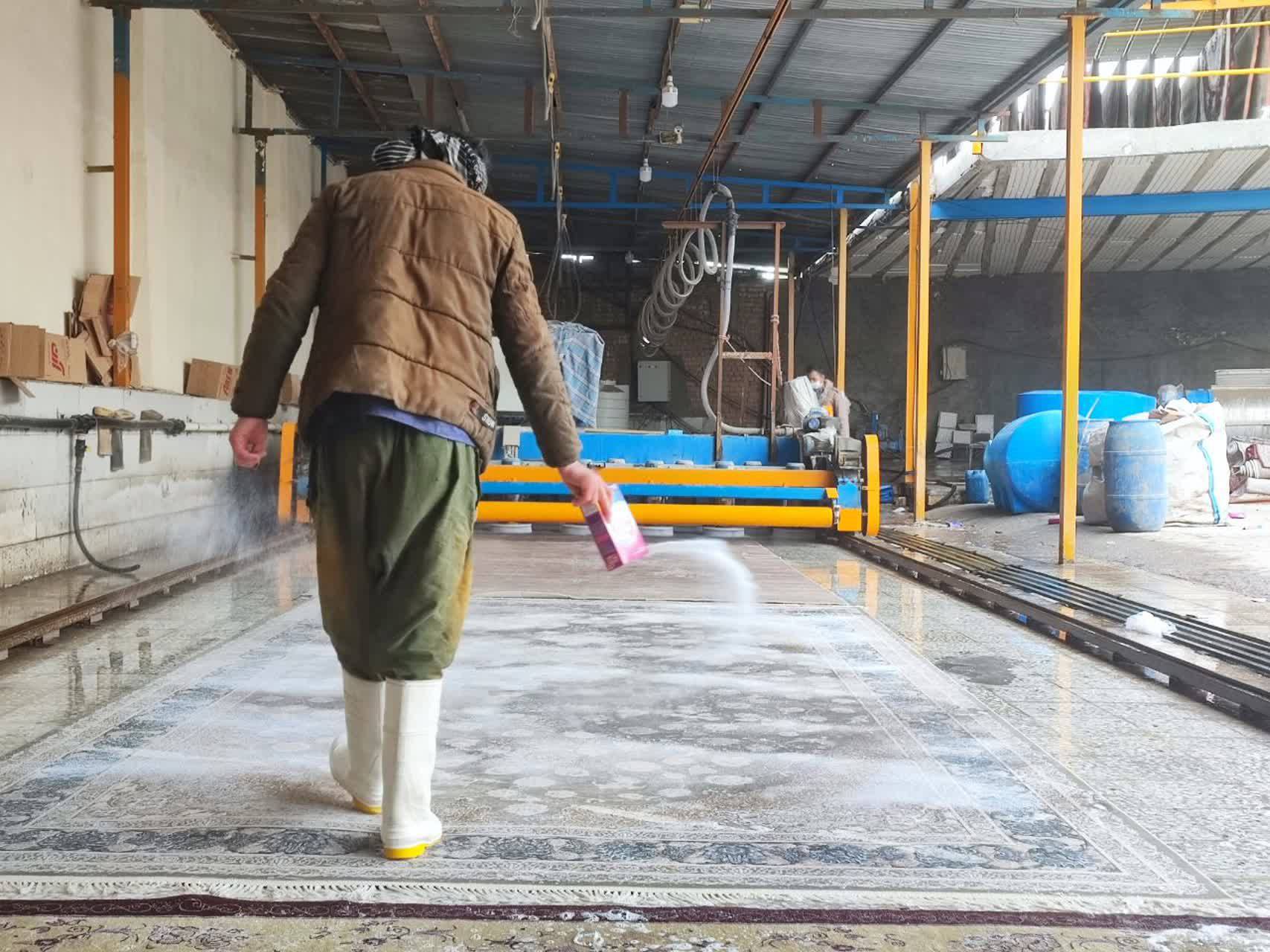 قالیشویی و مبل شویی گل افشان فراهانی در قم