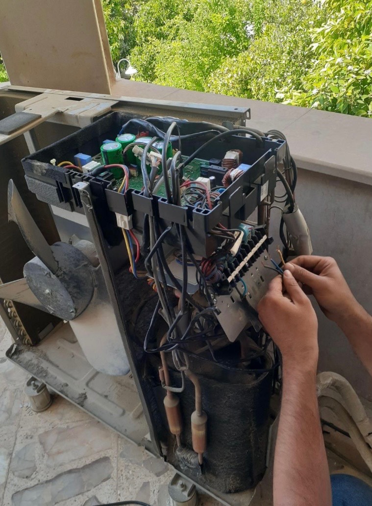 نصب سرویس سیستم های سرمایشی و گرمایشی سرزمین تعمیرات در شیراز