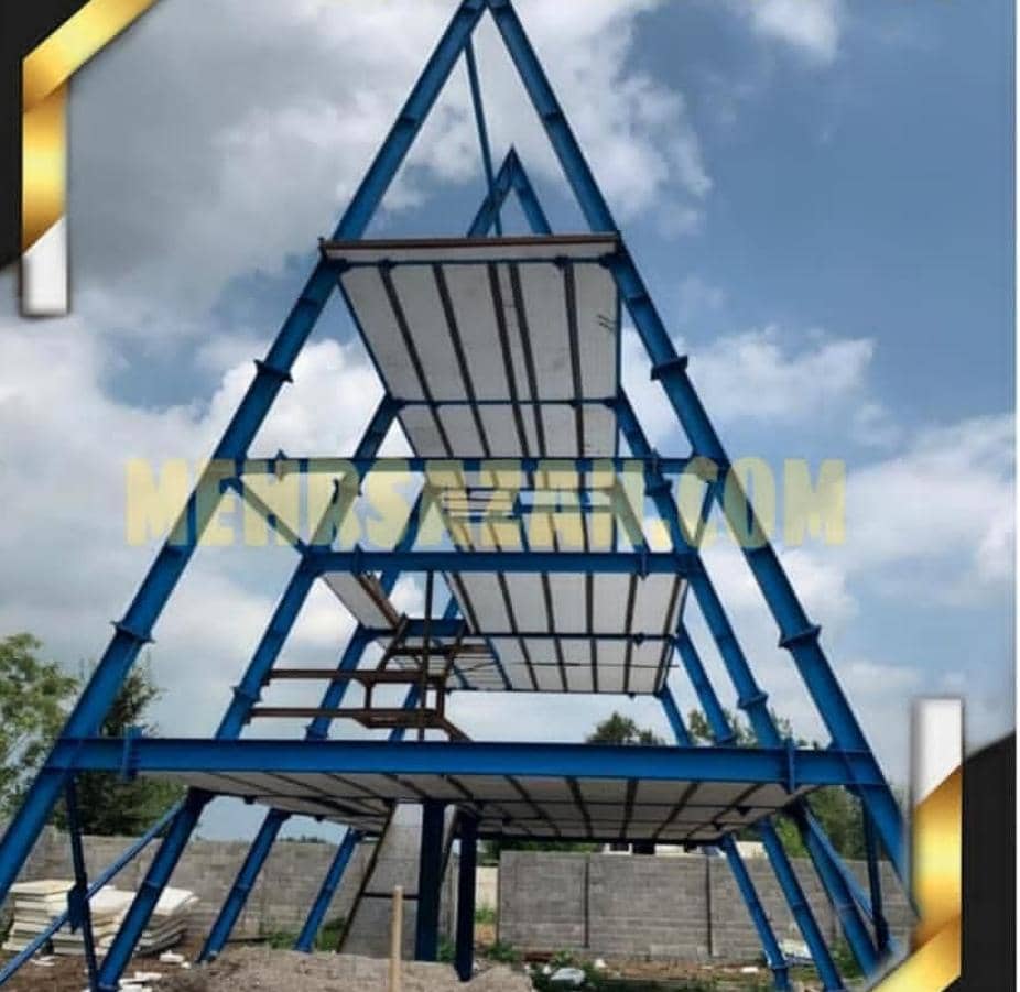 طراحی واجرای تاسیسات ساختمان مهرسازان خدایاری در تهران