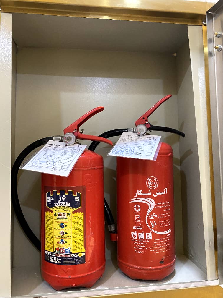 کالای ایمنی و آتش نشانی آرتا انرژی در بندرعباس
