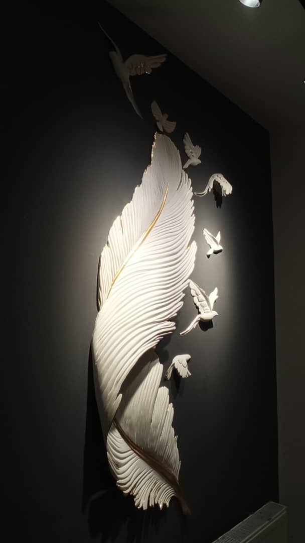 نقاشی ساختمان سینا در رشت