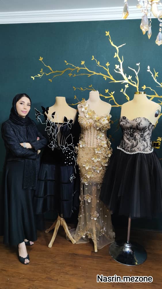 مزون لباس مجلسی و عروس نسرین در نصف راه تبریز