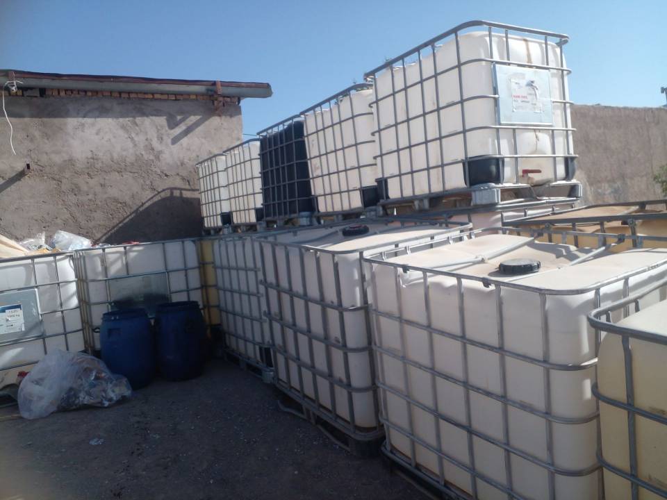 مرکز خرید و فروش ضایعات بشکه پلاستیکی و فلزی صولتی در ساوه