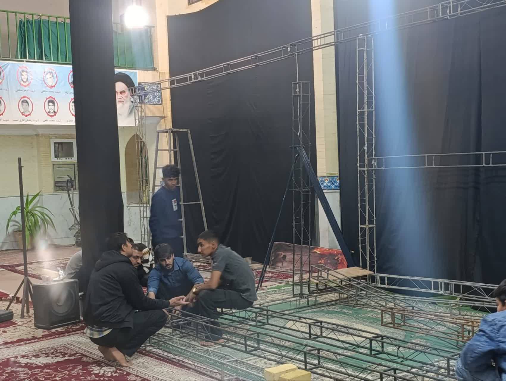 اسپیس فریم سازه نور فروش و اجاره سازه نمایشگاهی در یزد