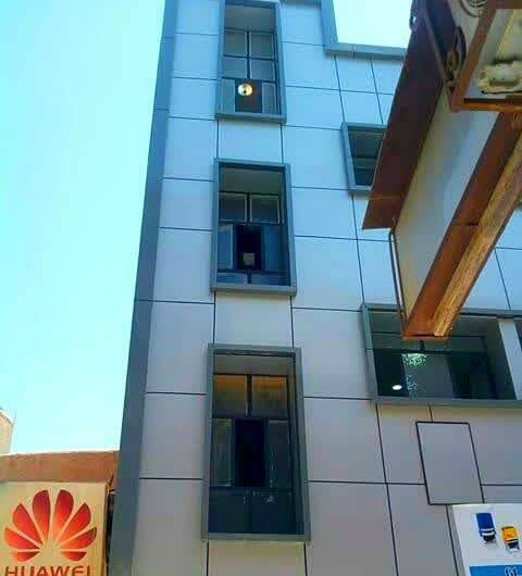 اجرای نمای کامپوزیت میراحمدی در آبادان