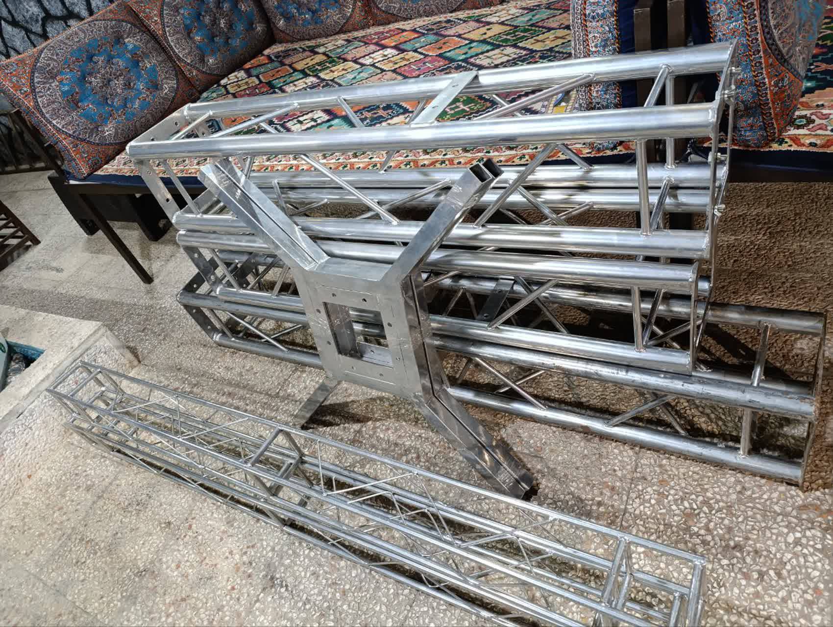 اسپیس فریم سازه نور فروش و اجاره سازه نمایشگاهی در بندرعباس