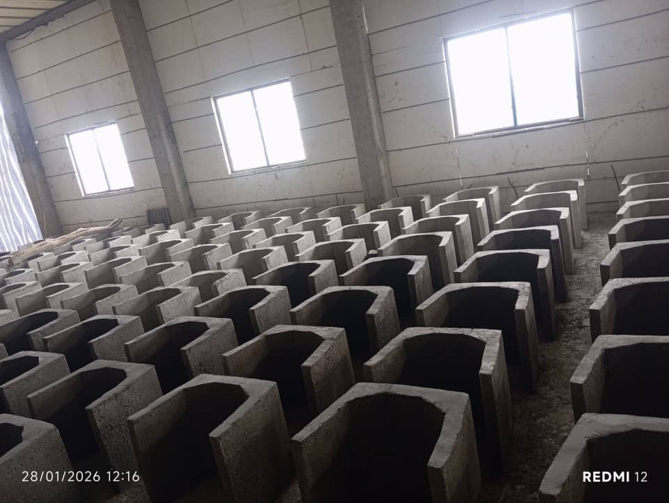 تولید و فروش نای سیمانی و حفره چاه شریفیان در کرمان