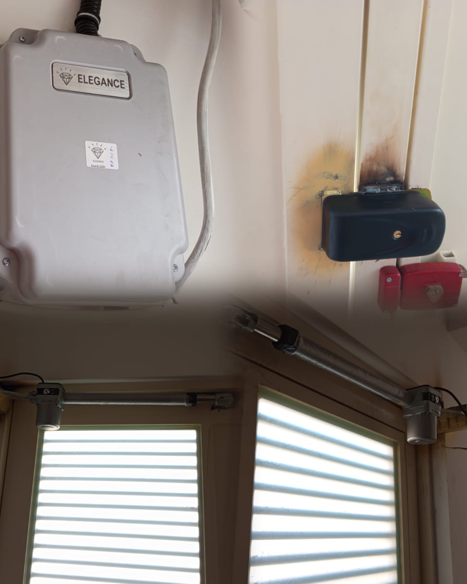 نصب  و تعمير درب و سايبان برقي  ايمن اتوماتيك در آران بيدگل