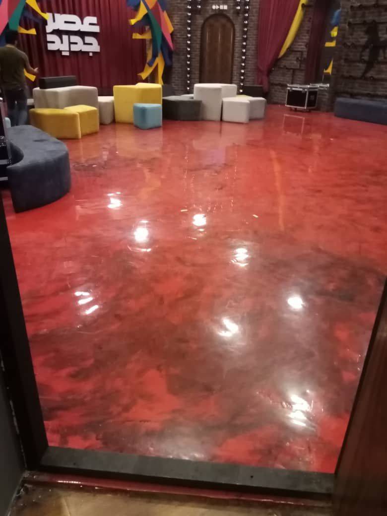 اجرای کفپوش اپوکسی صنعتی عمران صنعت سازان SARAL در بندرعباس