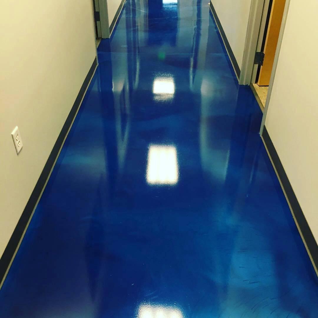 اجرای کفپوش اپوکسی صنعتی عمران صنعت سازان SARAL در بندرعباس