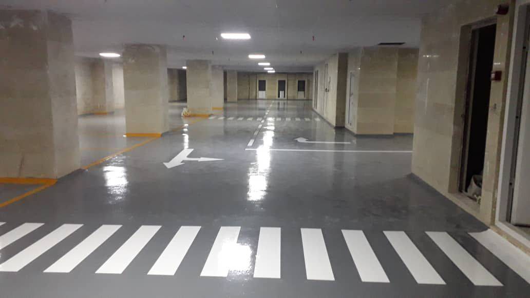 اجرای کفپوش اپوکسی صنعتی عمران صنعت سازان SARAL در بندرعباس