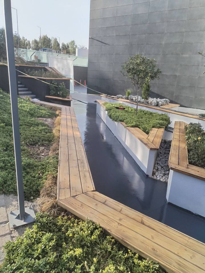 اجرای کفپوش اپوکسی صنعتی عمران صنعت سازان SARAL در بندرعباس