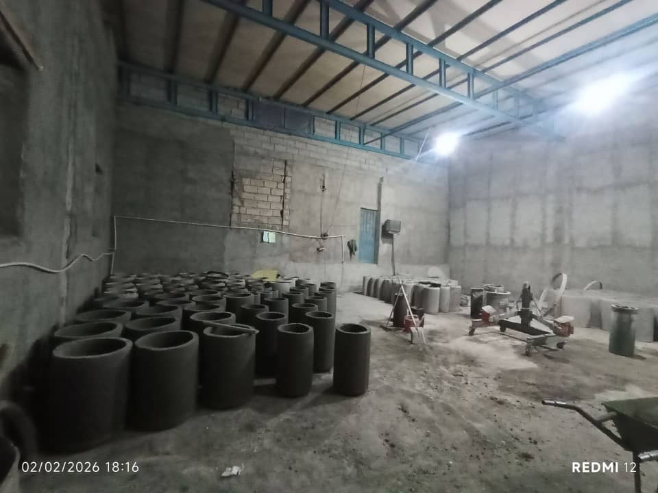 تولید کننده لوله بتنی و تیر بتنی محمد اوغلی در اردبیل