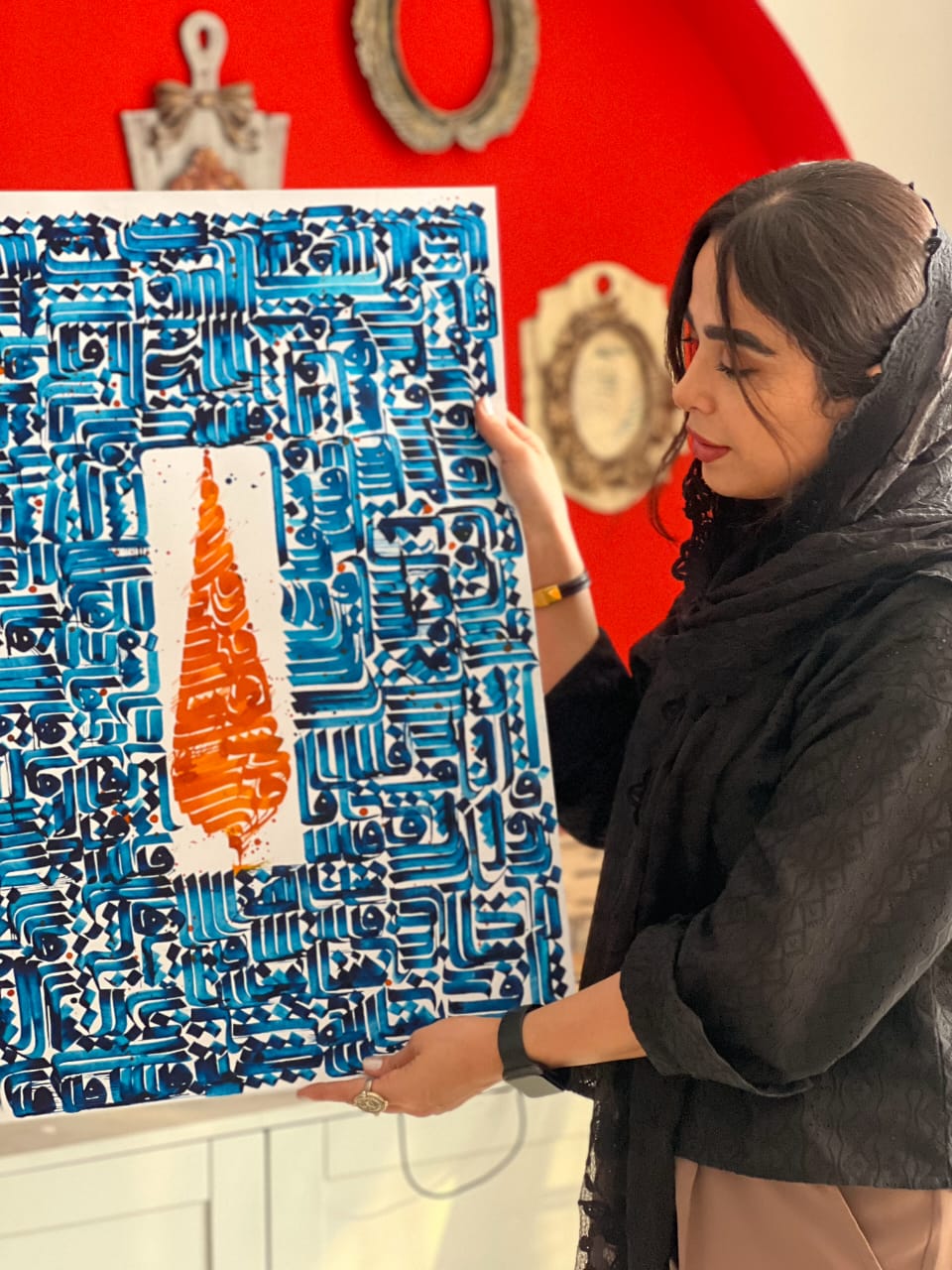 آموزش کالیگرافی و تایپوگرافی مریم پوراحمد در بندرعباس