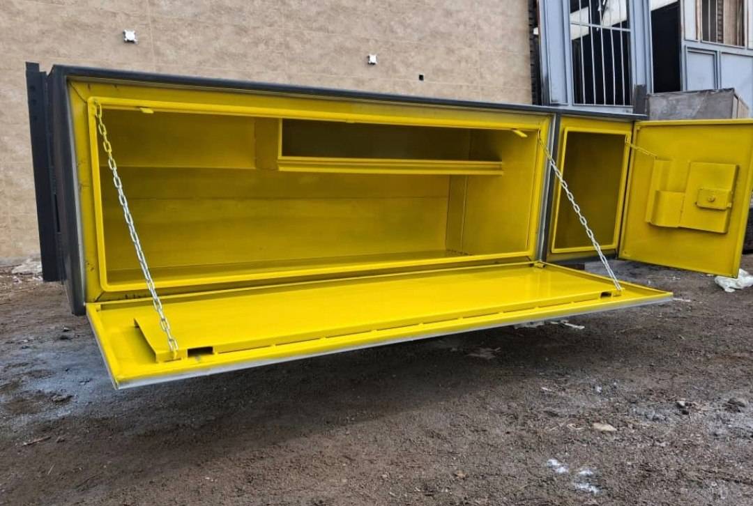 جعبه ترانزیت و تریلی صمدزاده در تبریز