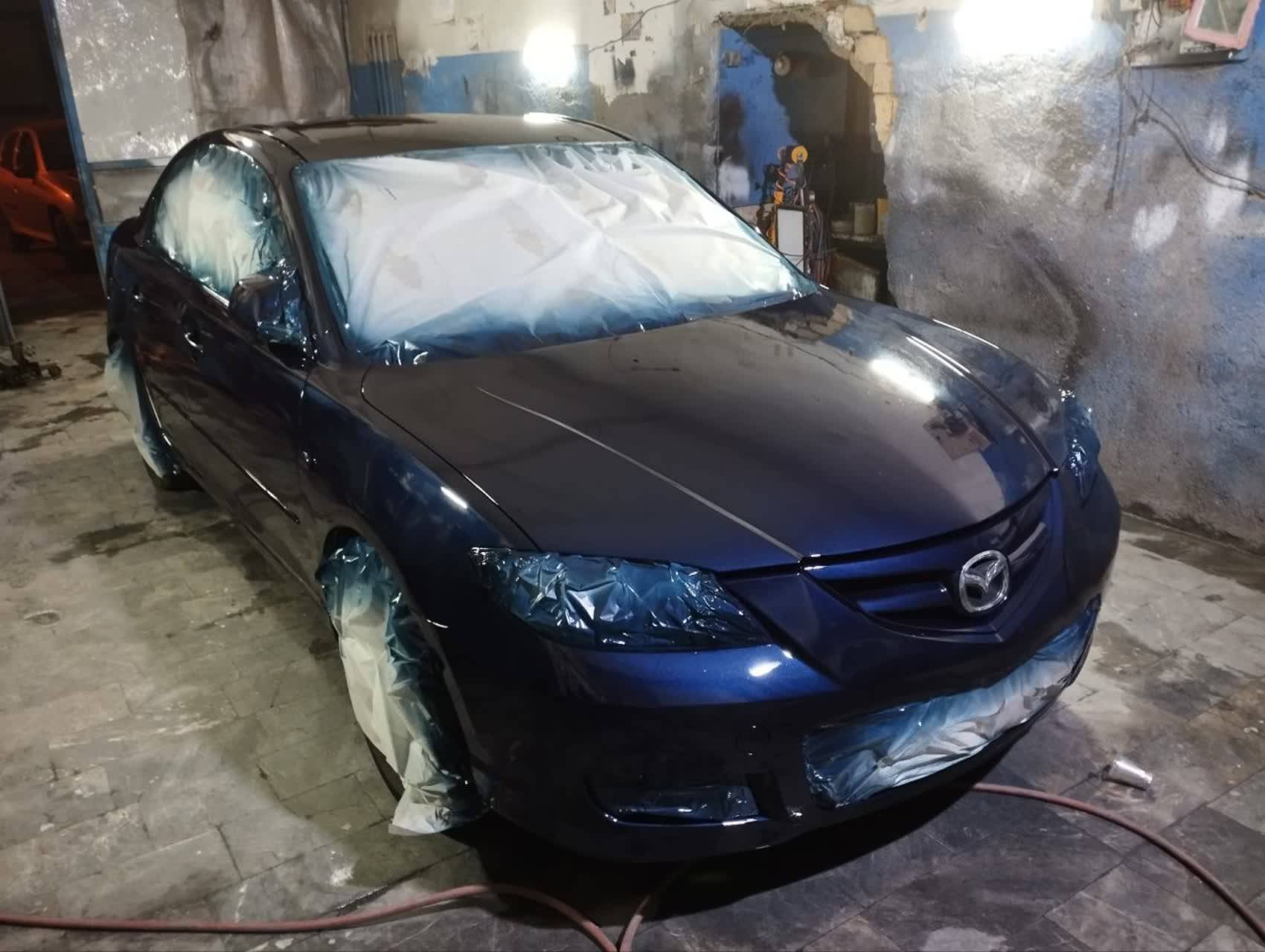 نقاشی ماشین خادم در مشهد