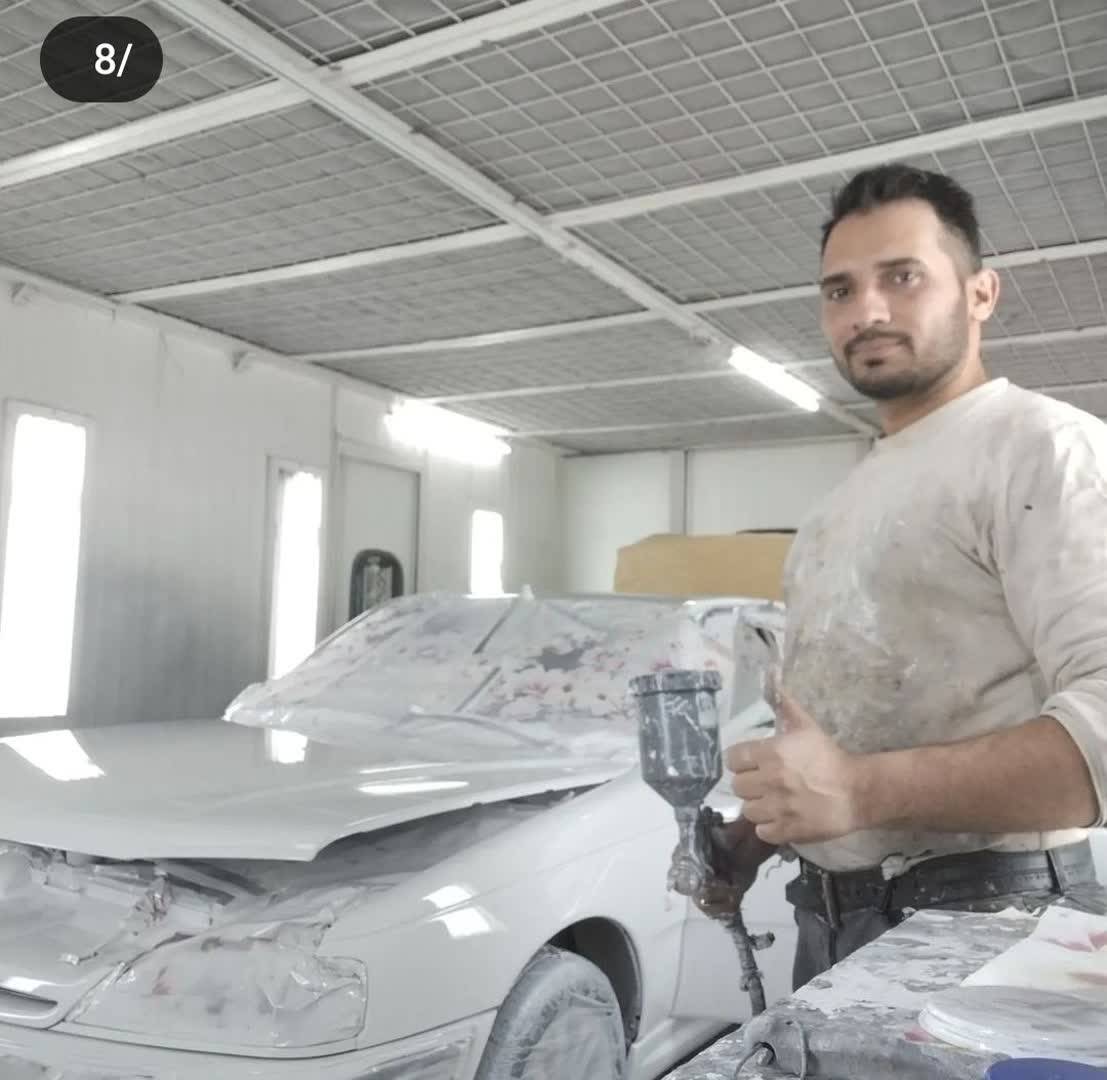 نقاشی ماشین خادم در مشهد