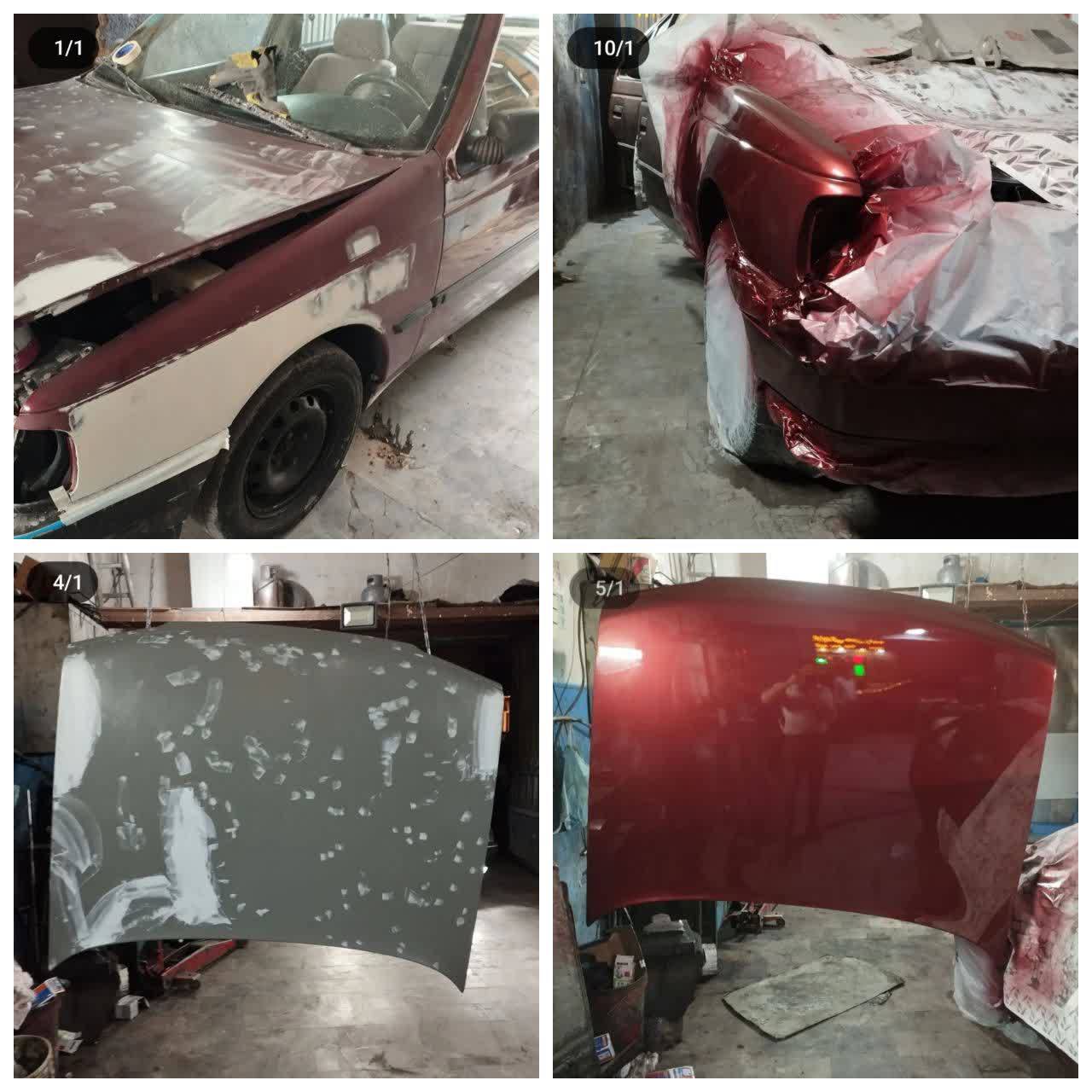 نقاشی ماشین خادم در مشهد