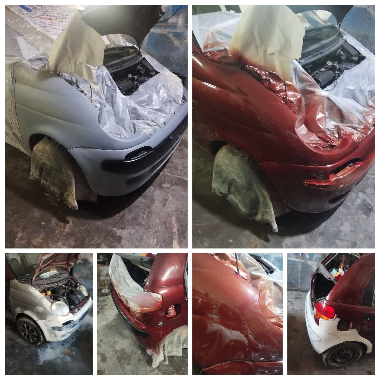 نقاشی ماشین خادم در مشهد