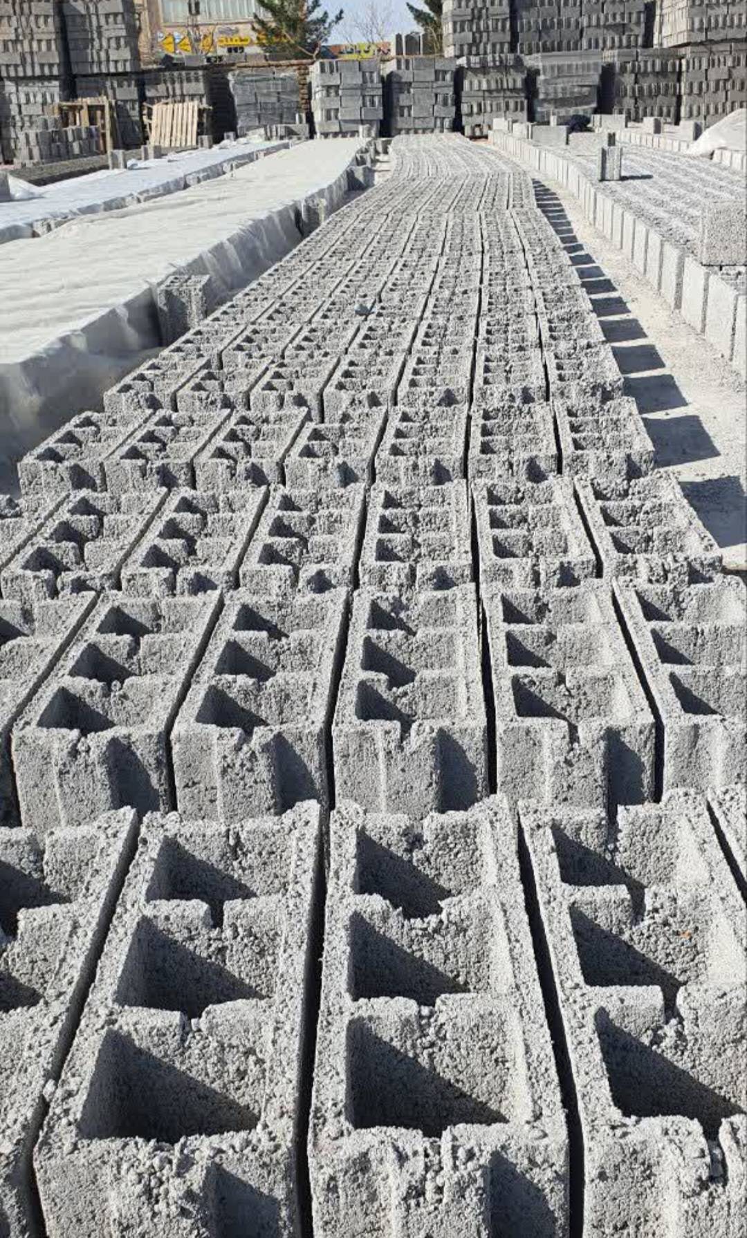 تولید بلوک ساختمانی قربانی در همدان