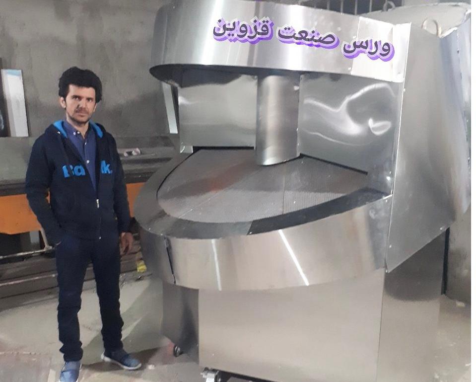 ساخت تعمیرات دستگاه های پخت نان گردان و غلطک الوندپخت در قزوین
