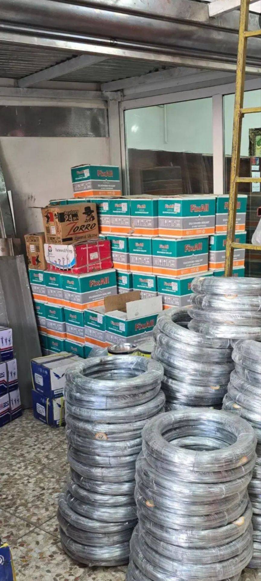 فروش عمده لوازم شیروانی شرکت فولاد تجارت پیروز بام با مدیریت نصراللهی در بروجرد