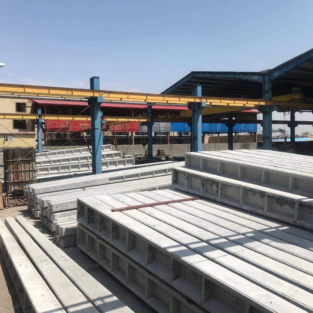 تولید قطعات بتنی بلسا به مدیریت رستمی در محمدشهر