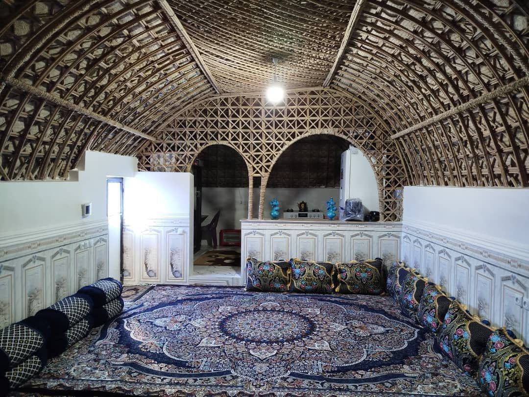 ساخت آلاچیق سنتی و کپر حسین پیروزی در بندرعباس