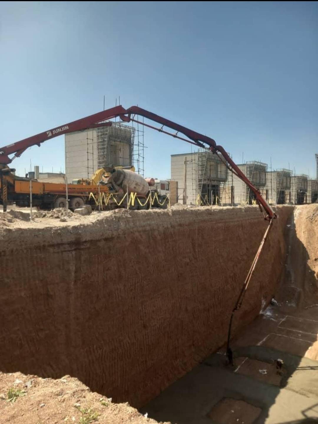 تولید و فروش بتن آماده بانی بتن جاوید در شمال شرق تهران