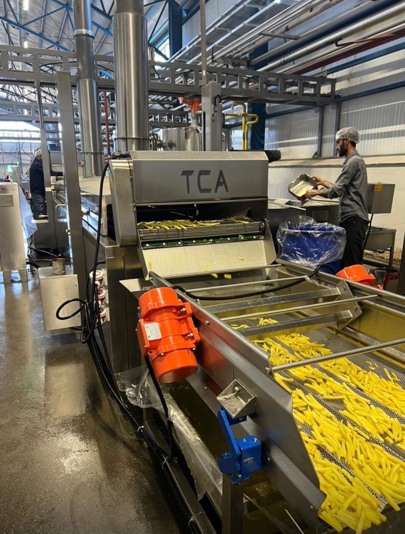 کارخانه تولیدی خلال سیب زمینی نیمه آماده منجمد صادقی زاده در گرگان