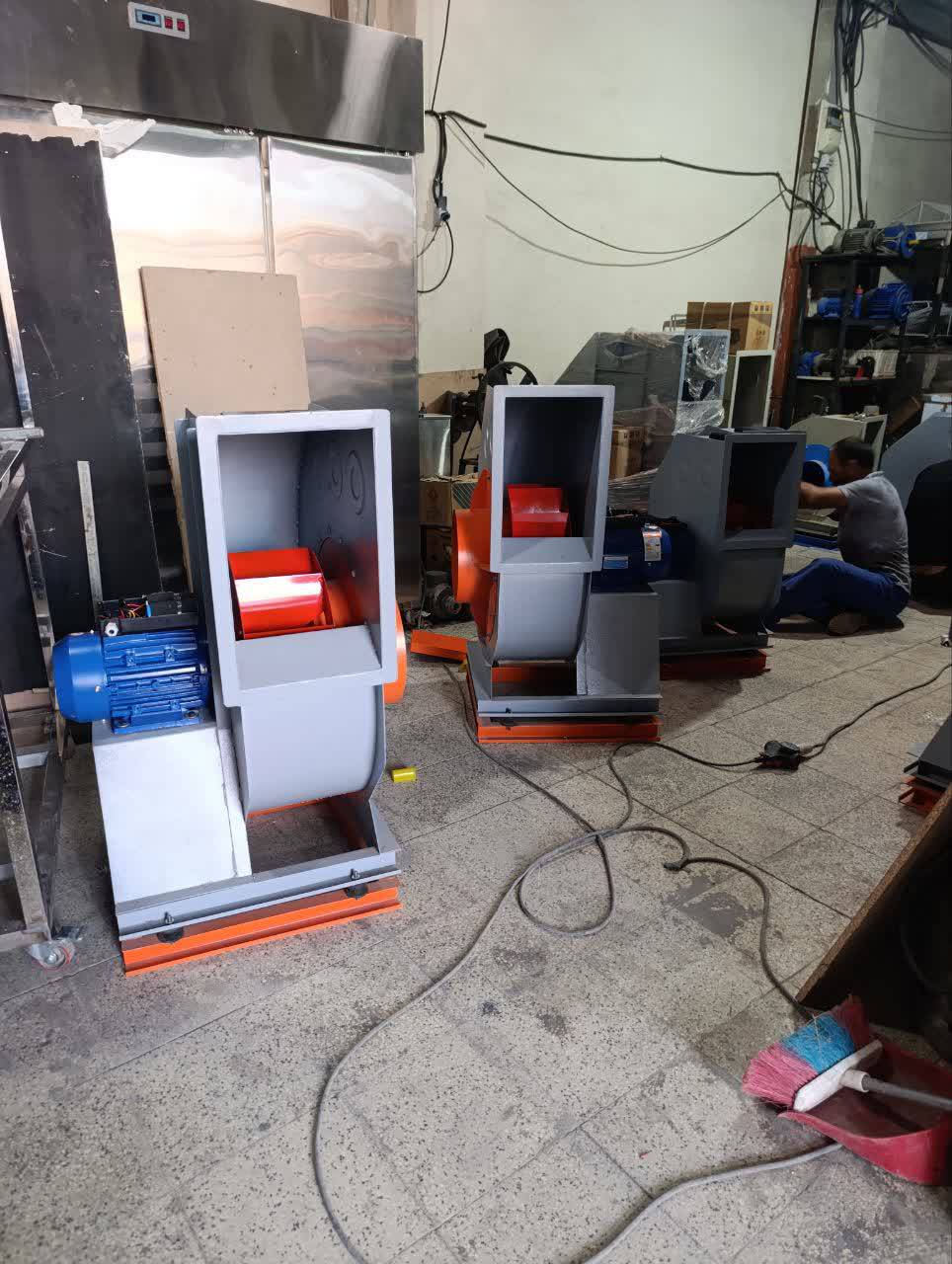 تولید و فروش سانتریفیوژ و هواکش صنعتی حسن زاده در جنوب غرب تهران