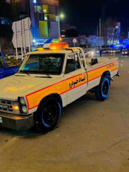 جرثقیل خودروبر و امدادخودرو شبانه روزی محمدرضا کریمی در جم