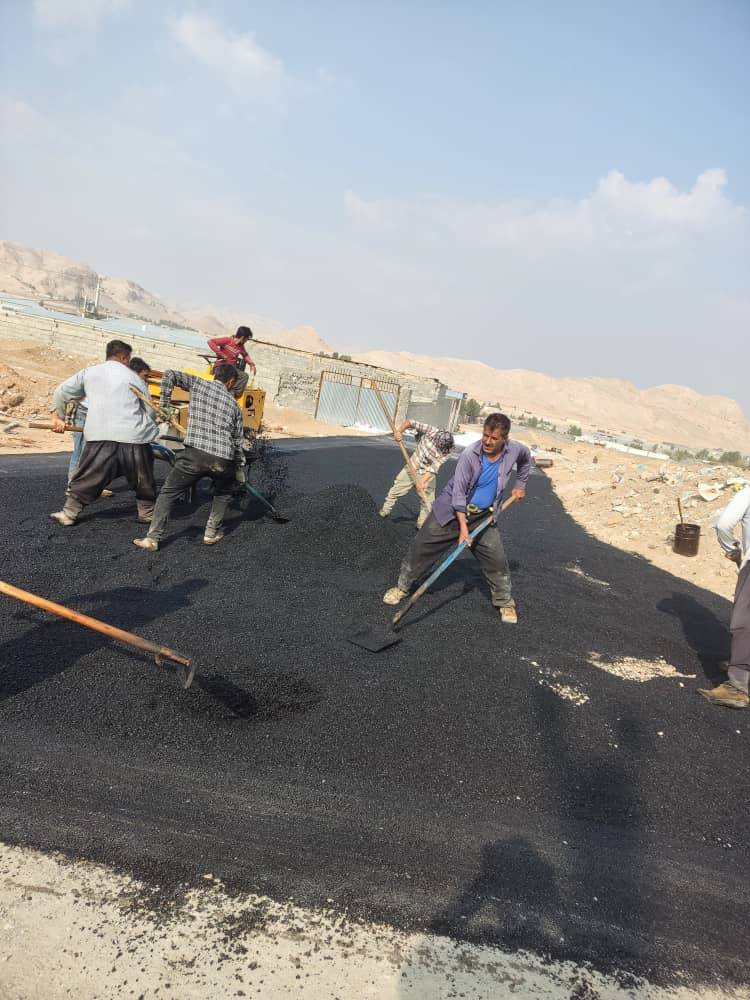 لکه گیری آسفالت و ایزوگام احدکیش در شاهین شهر