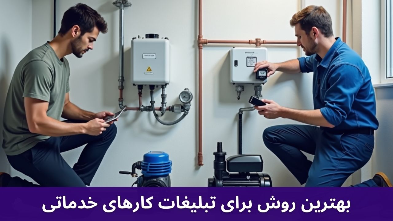 بهترین روش برای تبلیغات کارهای خدماتی