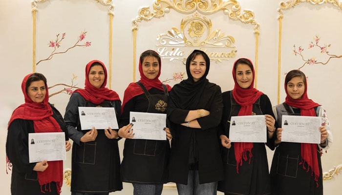 سالن زیبایی لیلا احمدی در نجف آباد