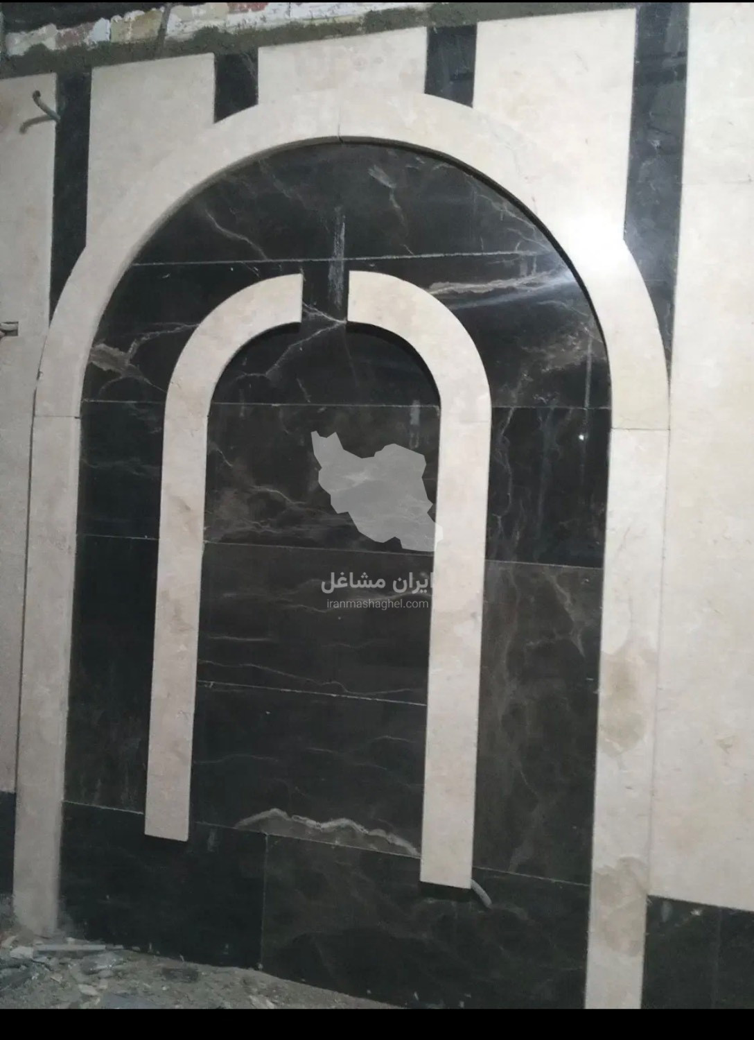 سنگ کاری زرین در مهاباد