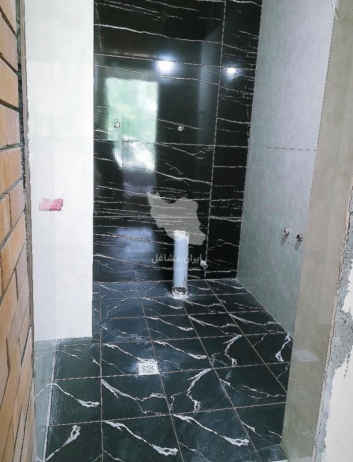 سنگ کاری زرین در مهاباد
