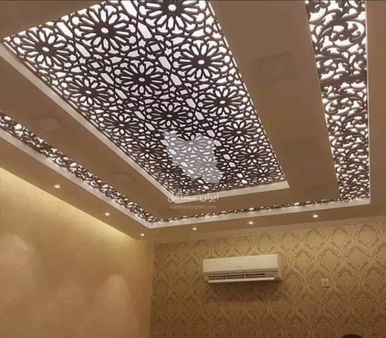 طراحی و نصب کناف و سقف کاذب پاریاب در سیرجان