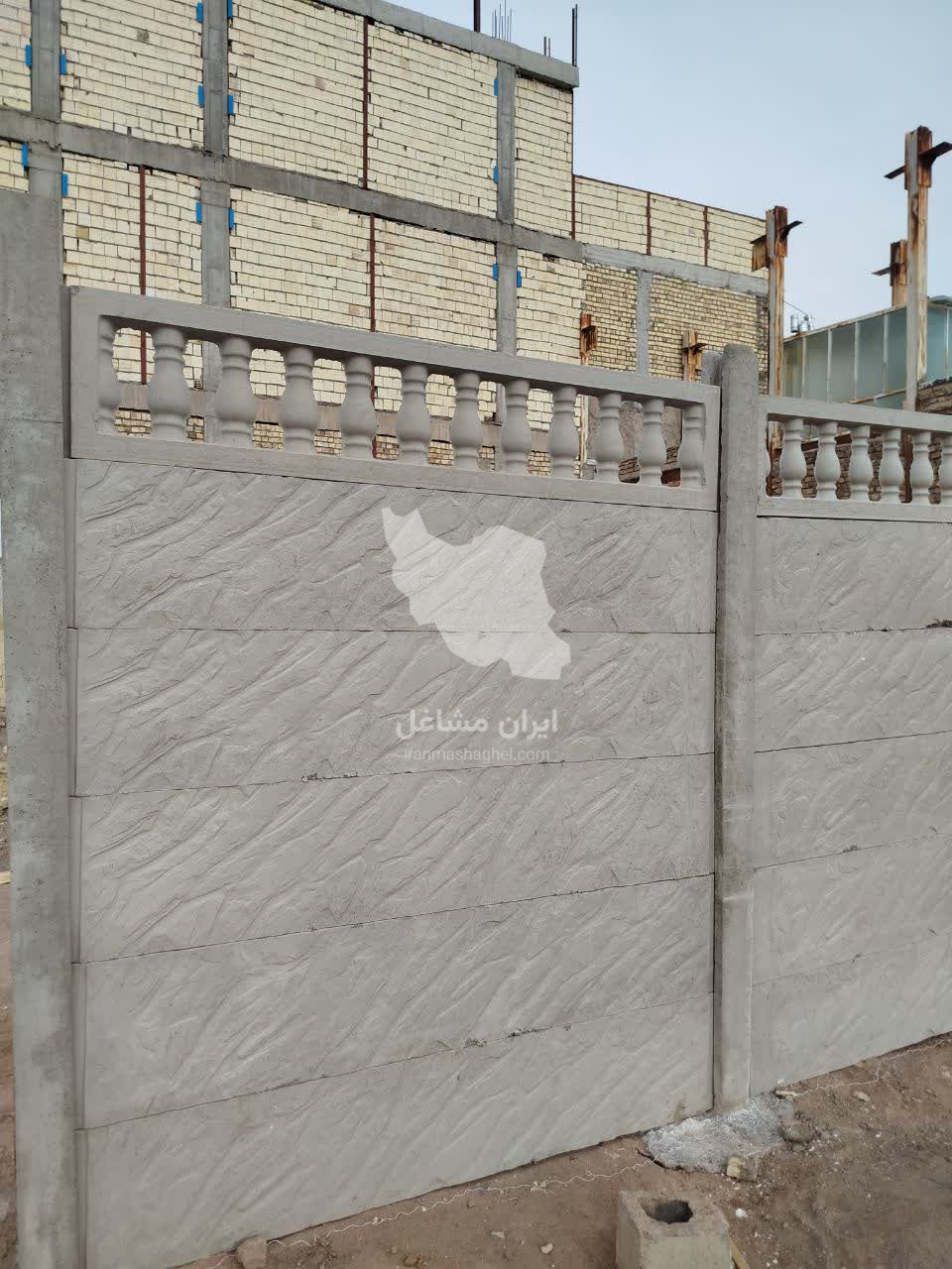 تولید و فروش دیوار پیش ساخته بتنی اکسپوز تارکان در رفسنجان