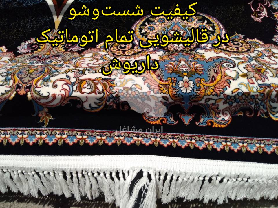قالیشویی تمام اتوماتیک داریوش در استانه اراک