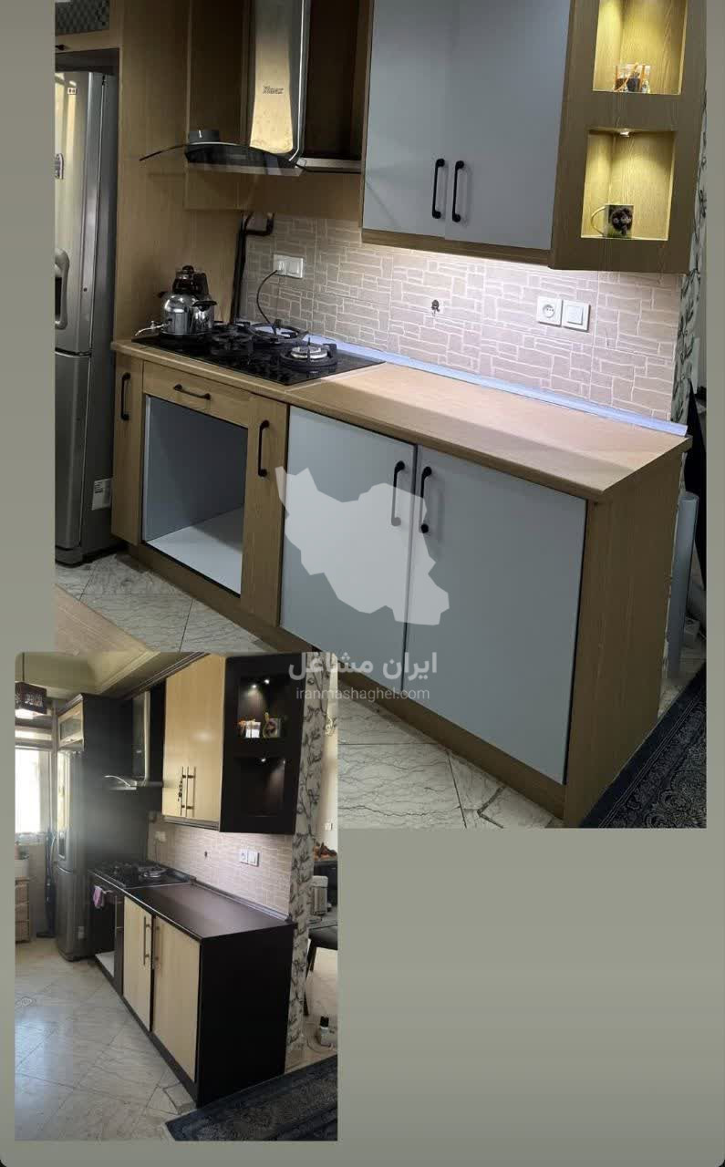 فروش و اجرای برچسب کابینت خانه رویایی نوروزی در لاهیجان