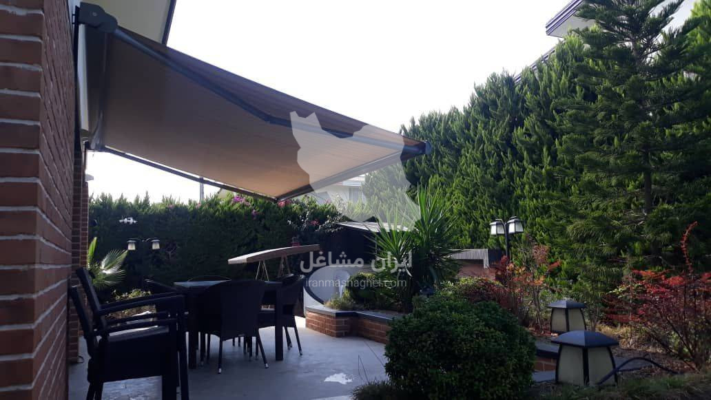 تولیدی سایبان و بارانگیر برقی و فایبر گلاس رضا در سوادکوه