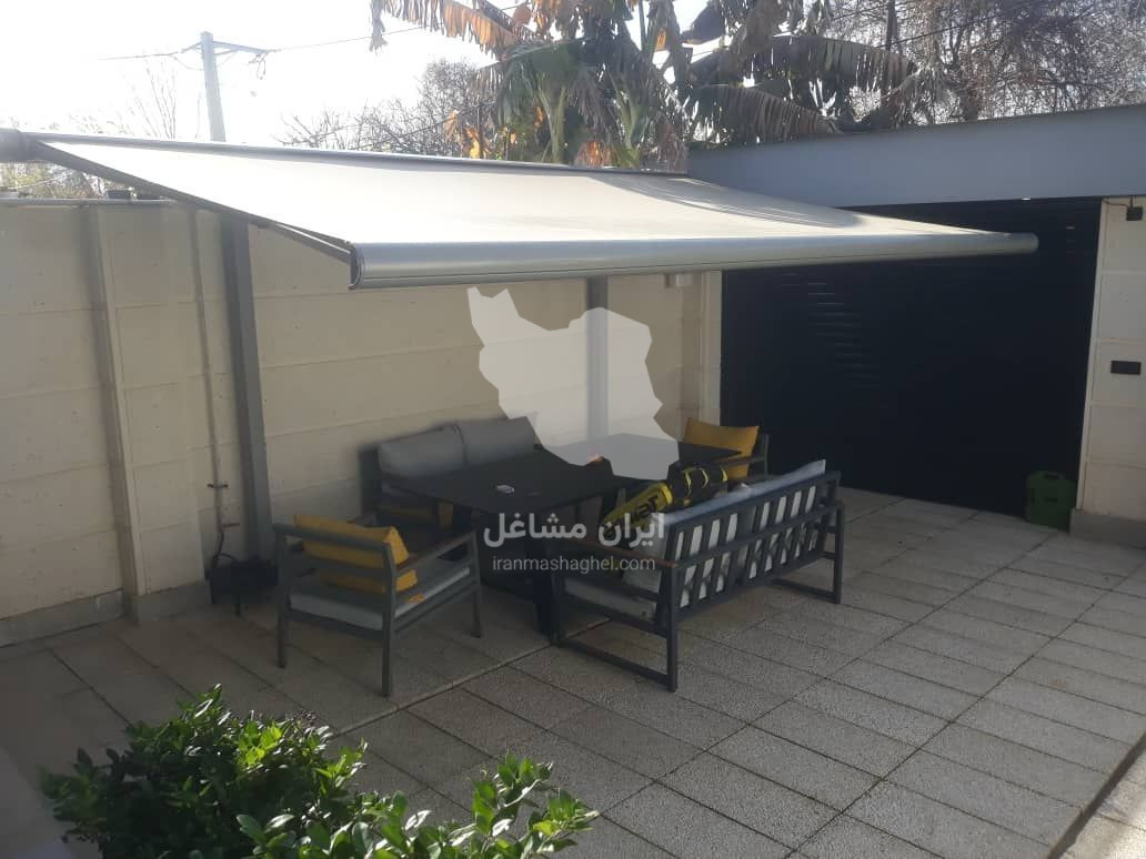 تولیدی سایبان و بارانگیر برقی و فایبر گلاس رضا در چمستان